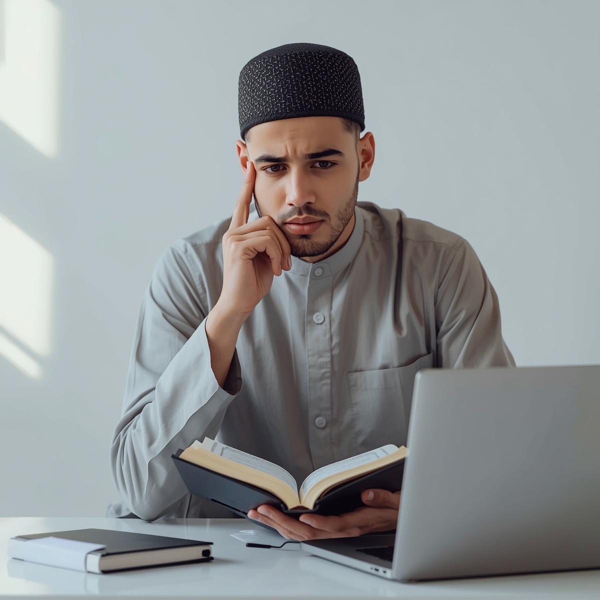 Student Learning Quran