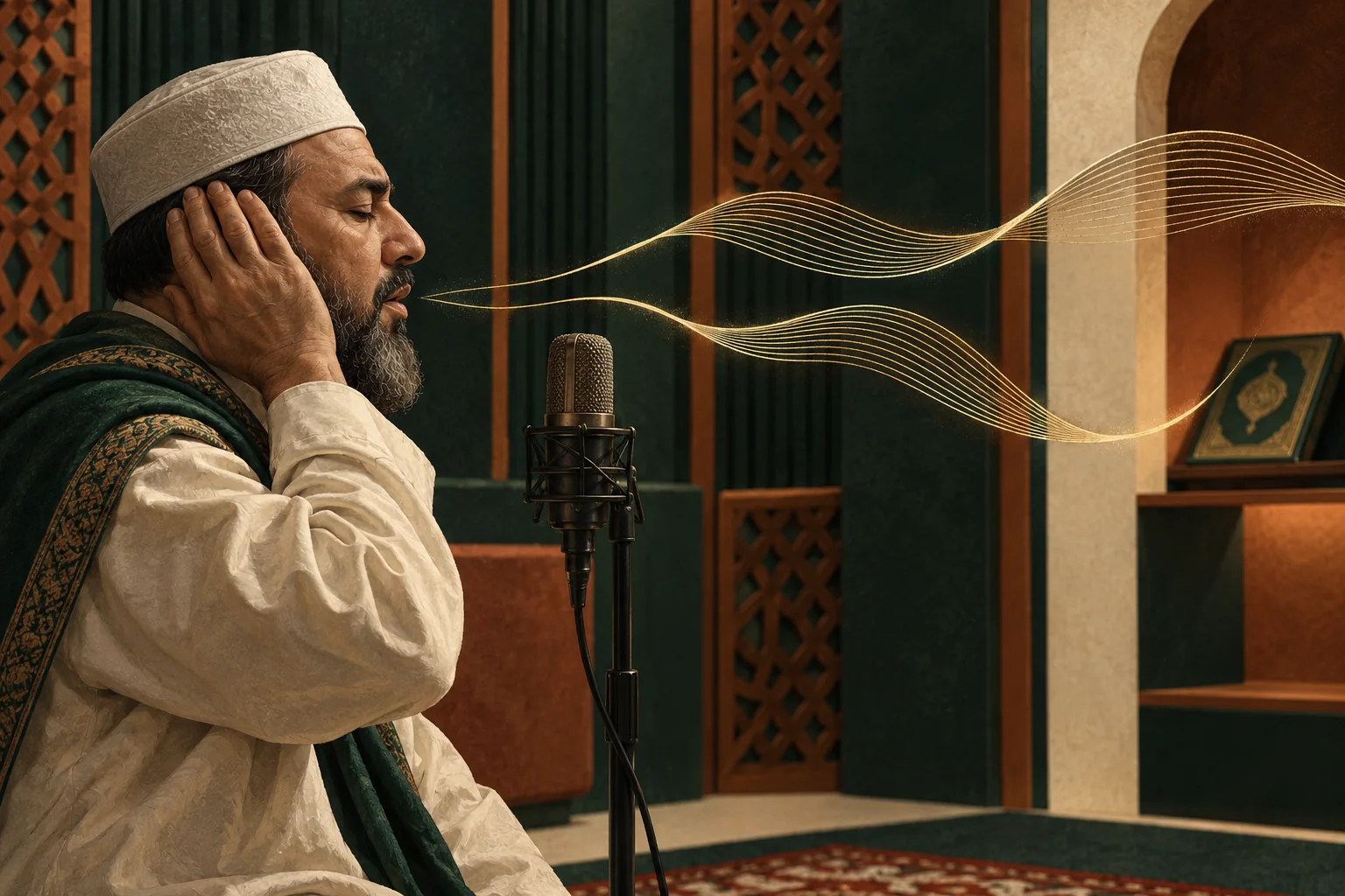 Advanced learner studying Qiraat and Tajweed by Riwayah