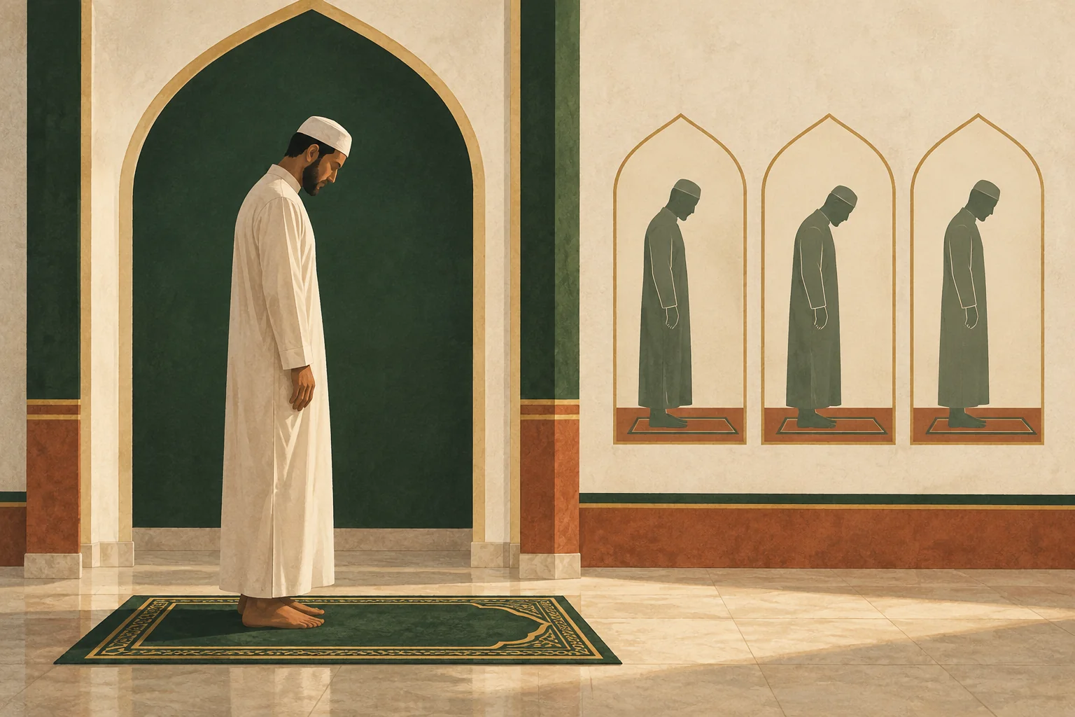 Preparing to learn Salah step by step